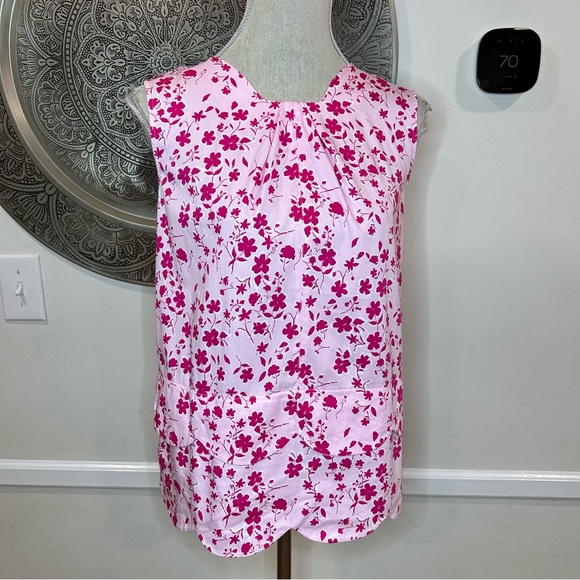 Oscar de la Renta Other - Oscar de la Renta pink on pink floral top - Size 14Y